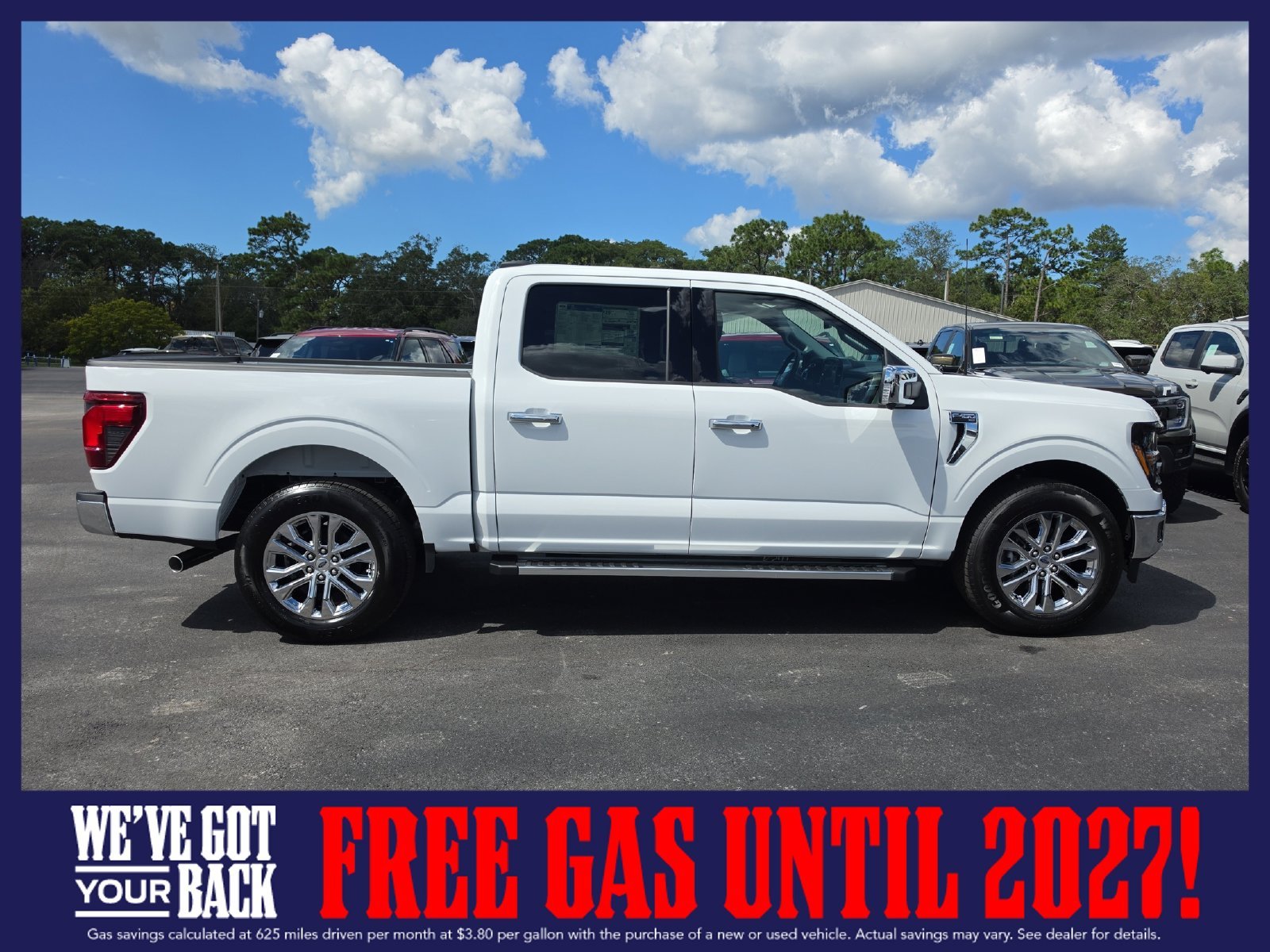 New 2026 Oxford White Ford XLT image 3