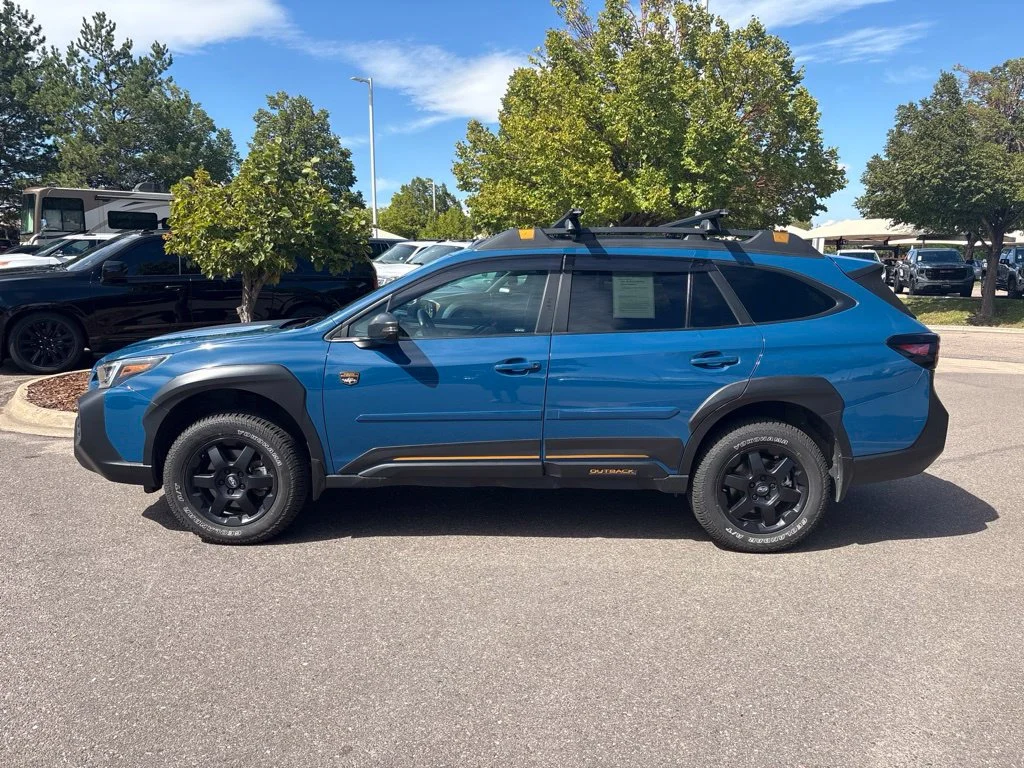 Used 2024 Blue Subaru Wilderness image 2