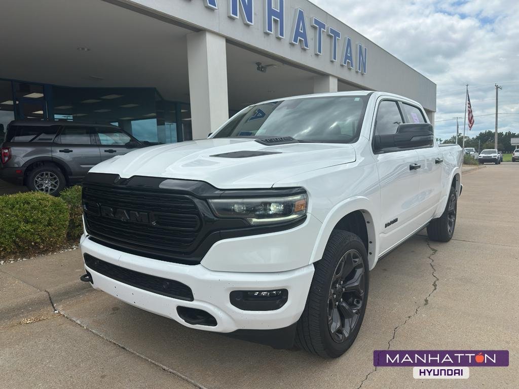 Used 2024 Bright White Clearcoat Ram Limited image 1