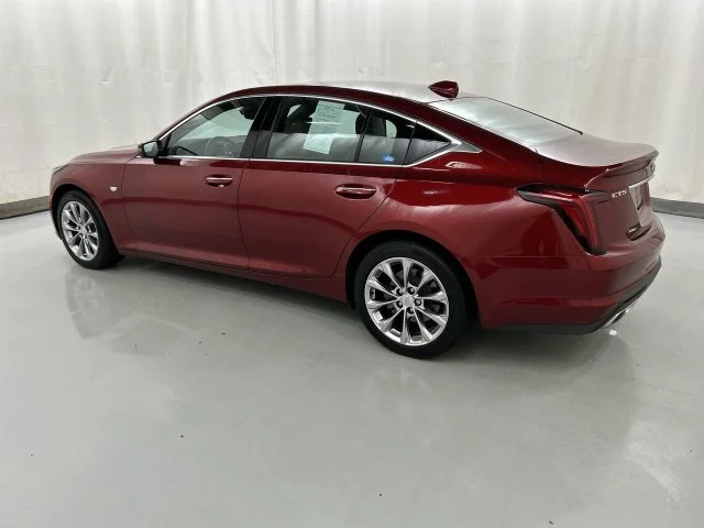 Used 2021 Red Cadillac Premium Luxury image 3