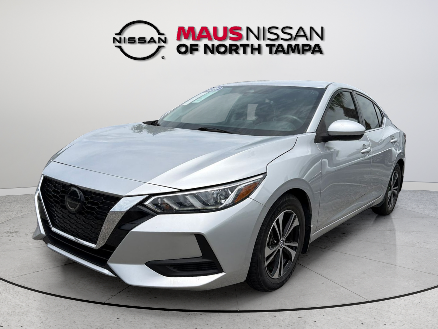 Certified Used 2021 Silver Nissan SV image 4