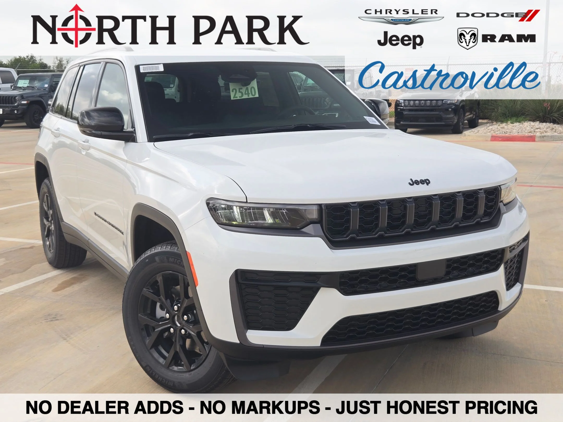 New 2026 Bright White Clearcoat Jeep Altitude image 1