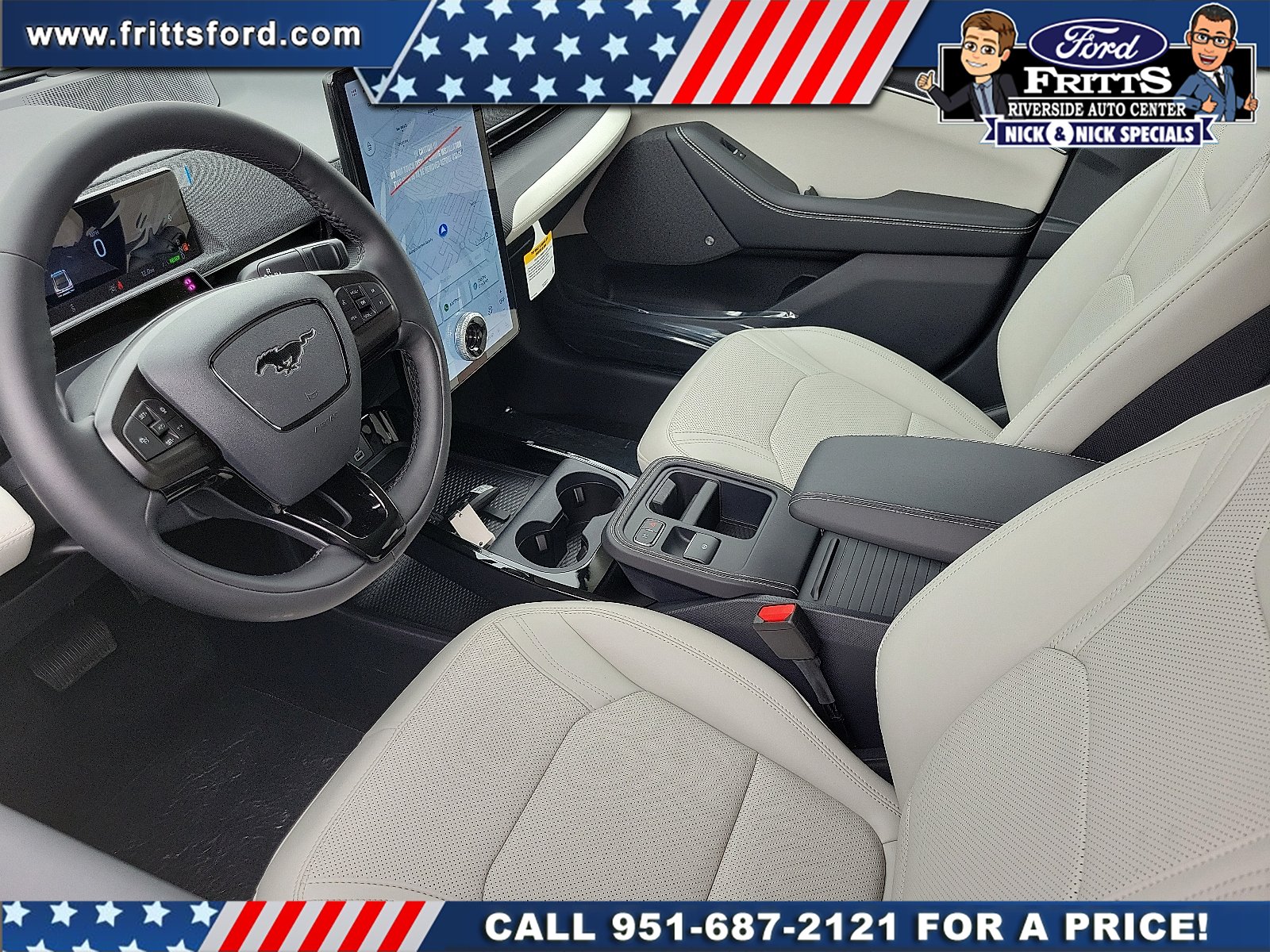 New 2026 Star White Metallic Tri-coat Ford Premium image 3