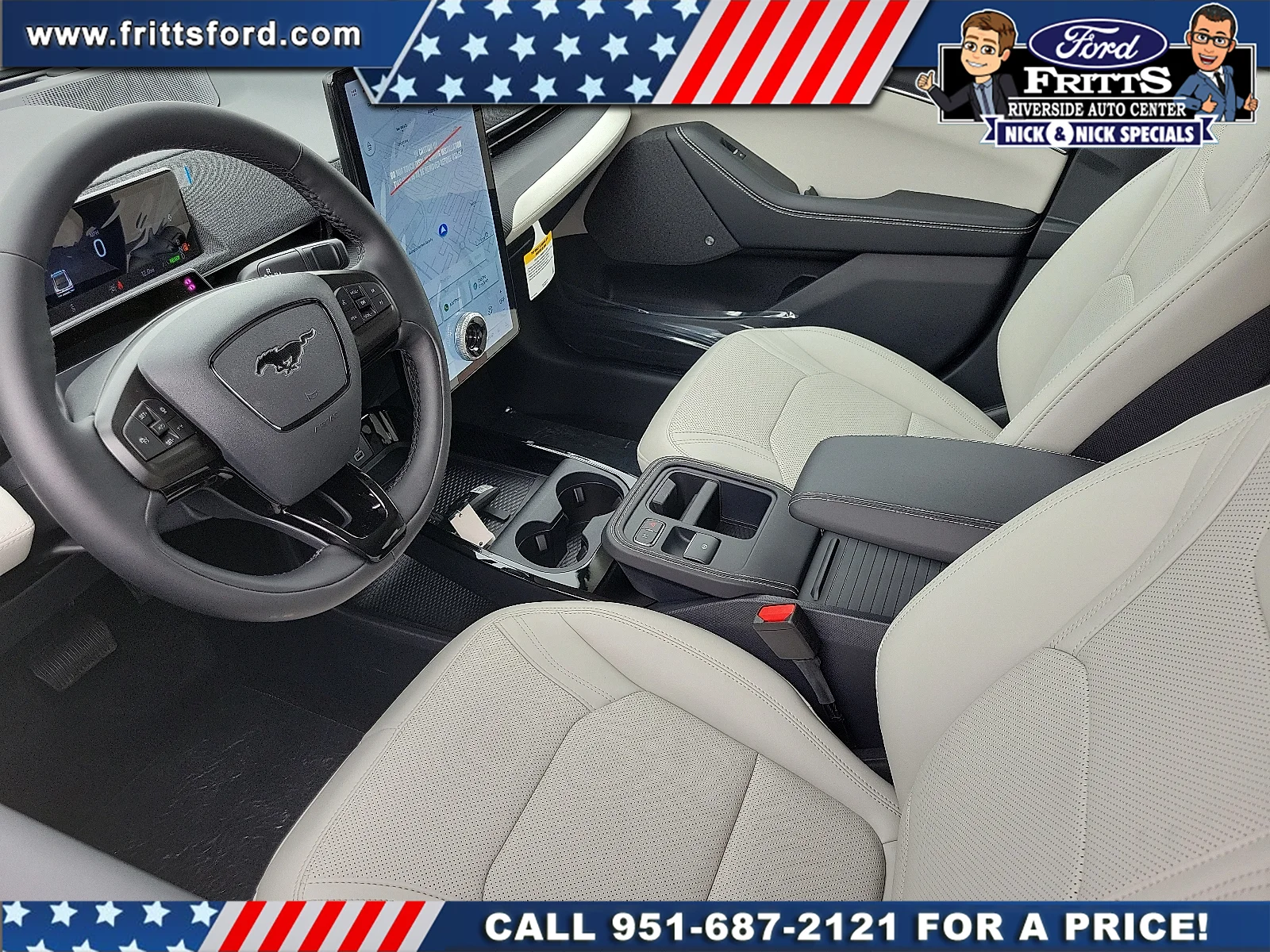 New 2026 Star White Metallic Tri-coat Ford Premium image 3