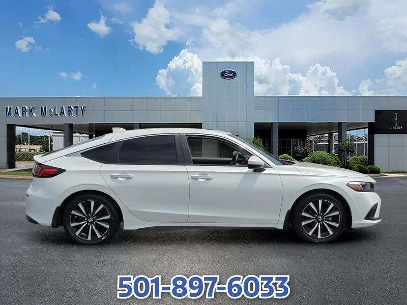 Used 2023 Platinum White Pearl Honda EX-L CVT image 6
