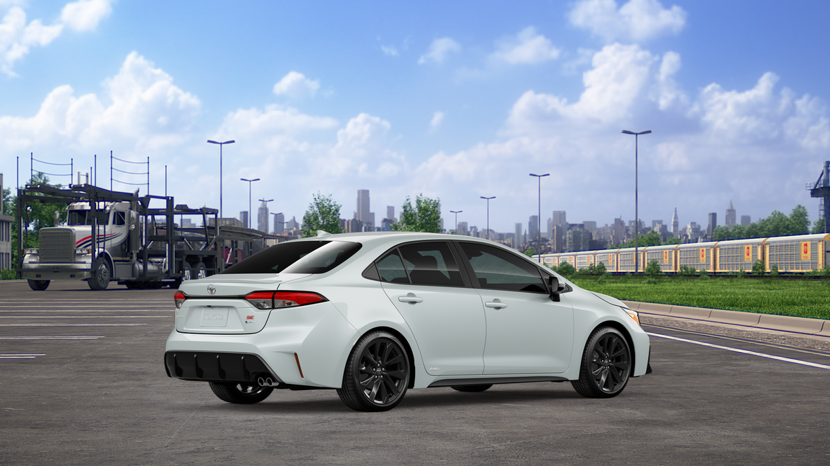 New 2026 Wind Chill Pearl Toyota Hybrid SE image 10
