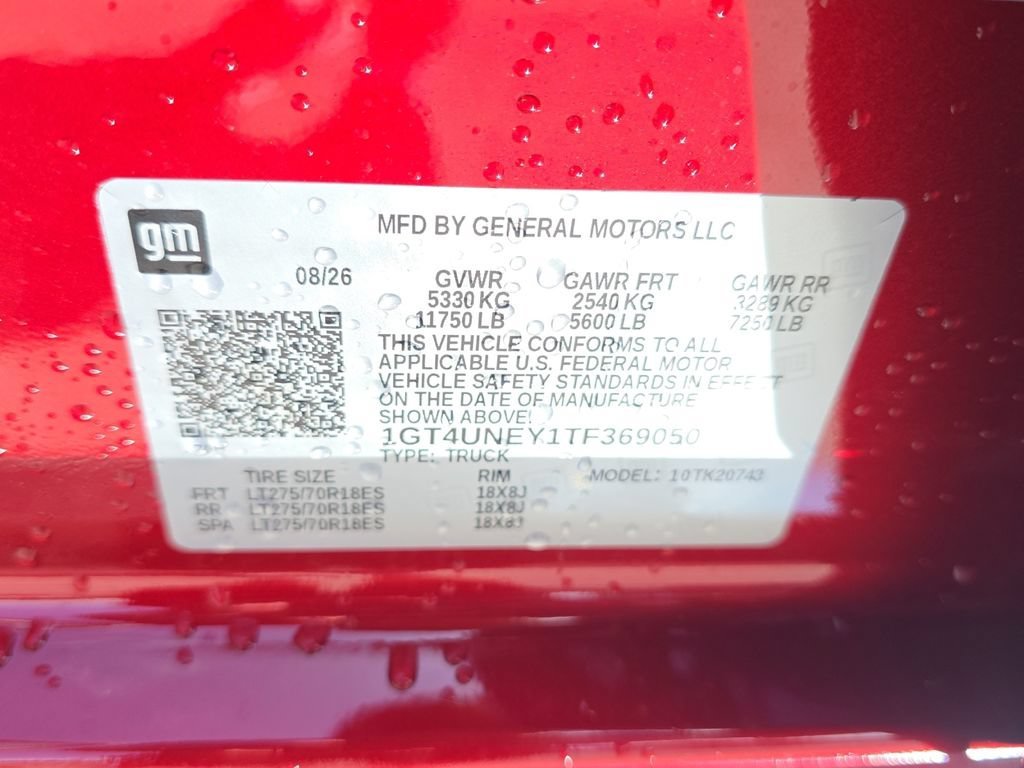 New 2026 Volcanic Red Tintcoat GMC SLT image 21