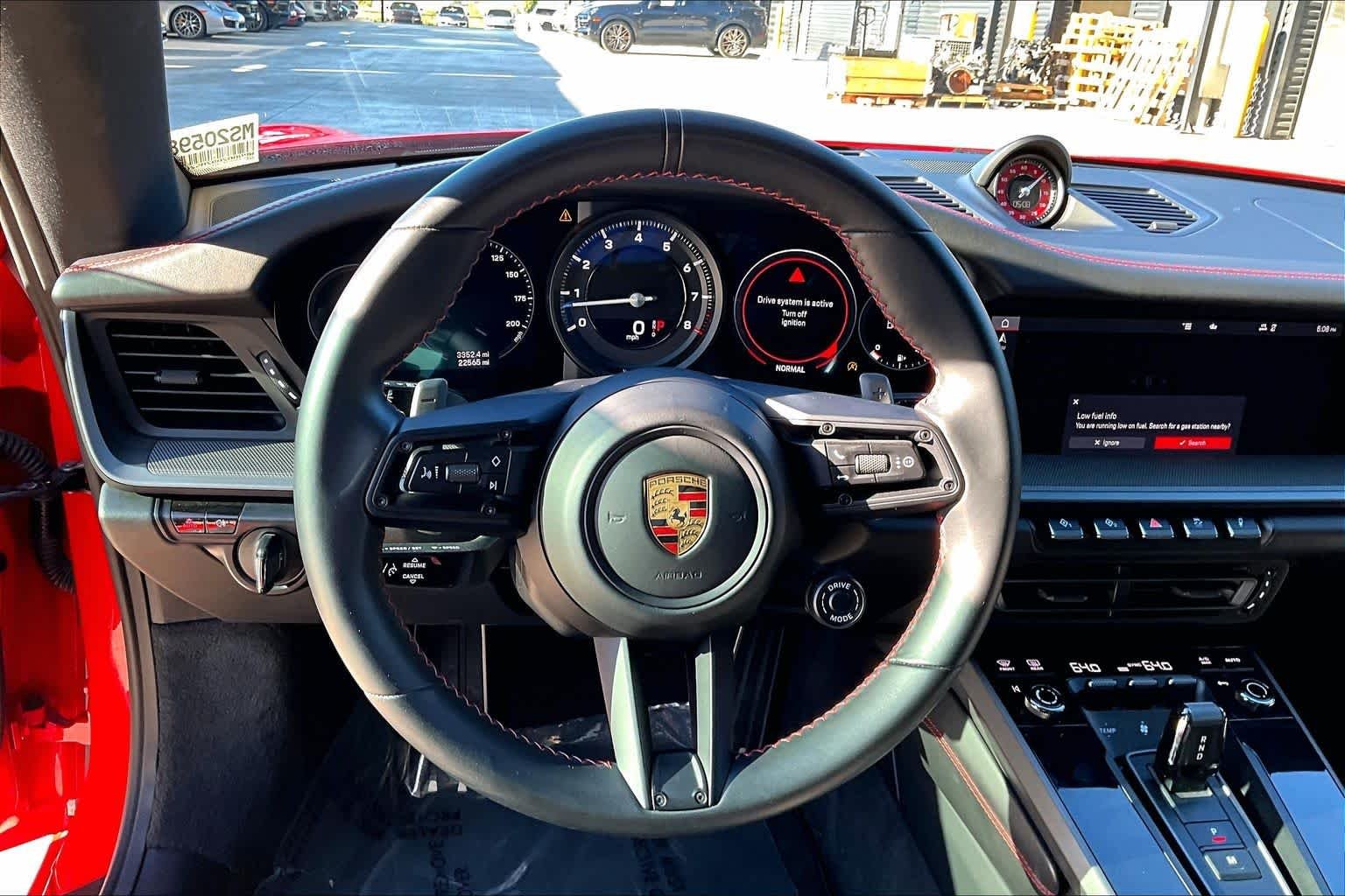 Used 2021 Guards Red Porsche Carrera image 15