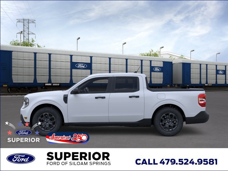 New 2026 Space White Metallic Ford XLT image 3