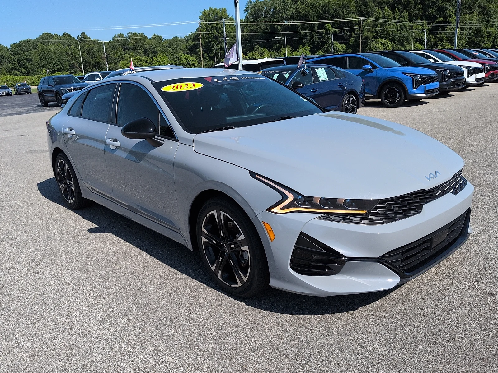 Certified Used 2023 Wolf Gray - C7S Kia GT-Line image 1