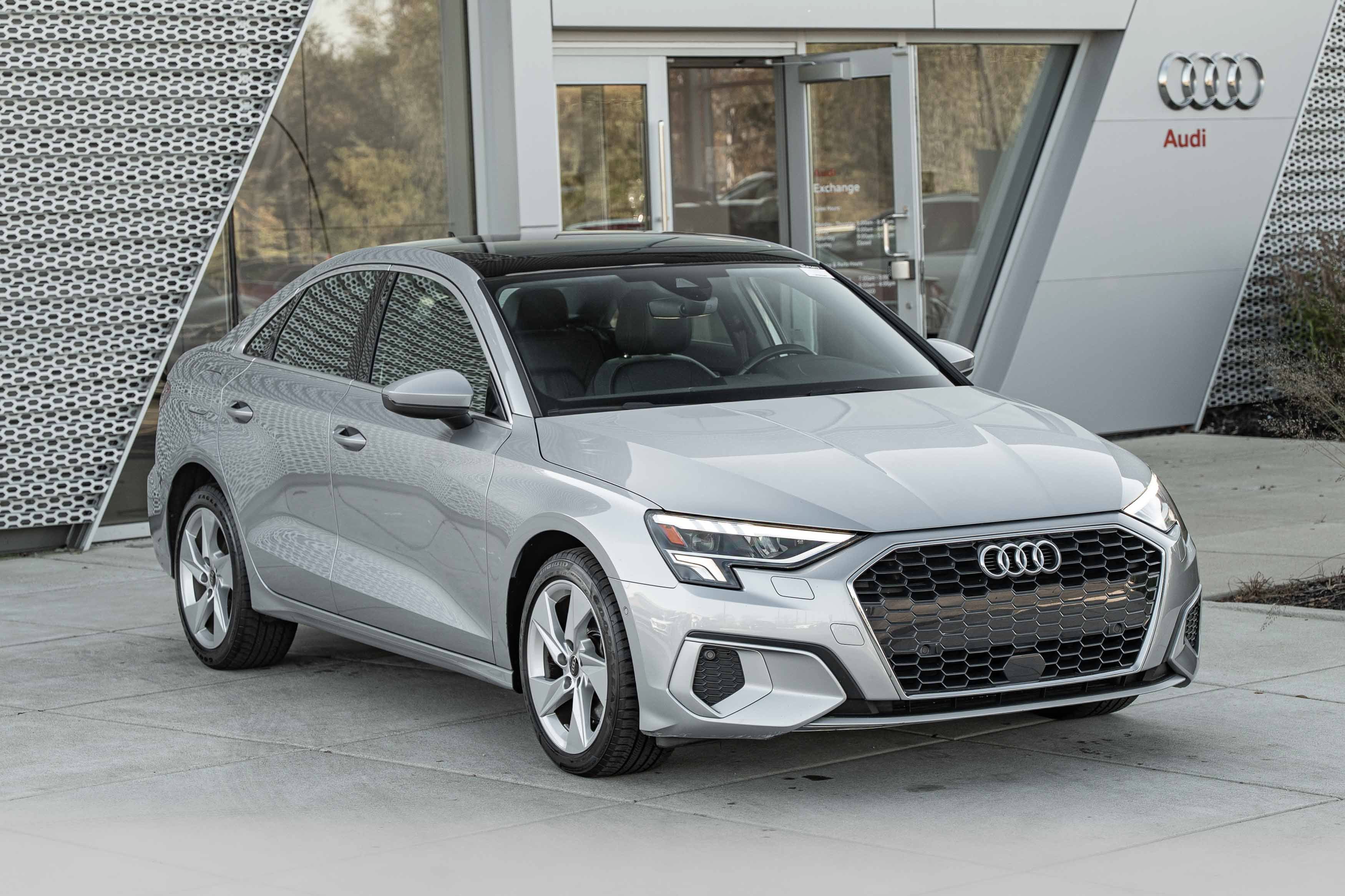 Certified Used 2023 Florett Silver Metallic Audi Premium Plus image 2
