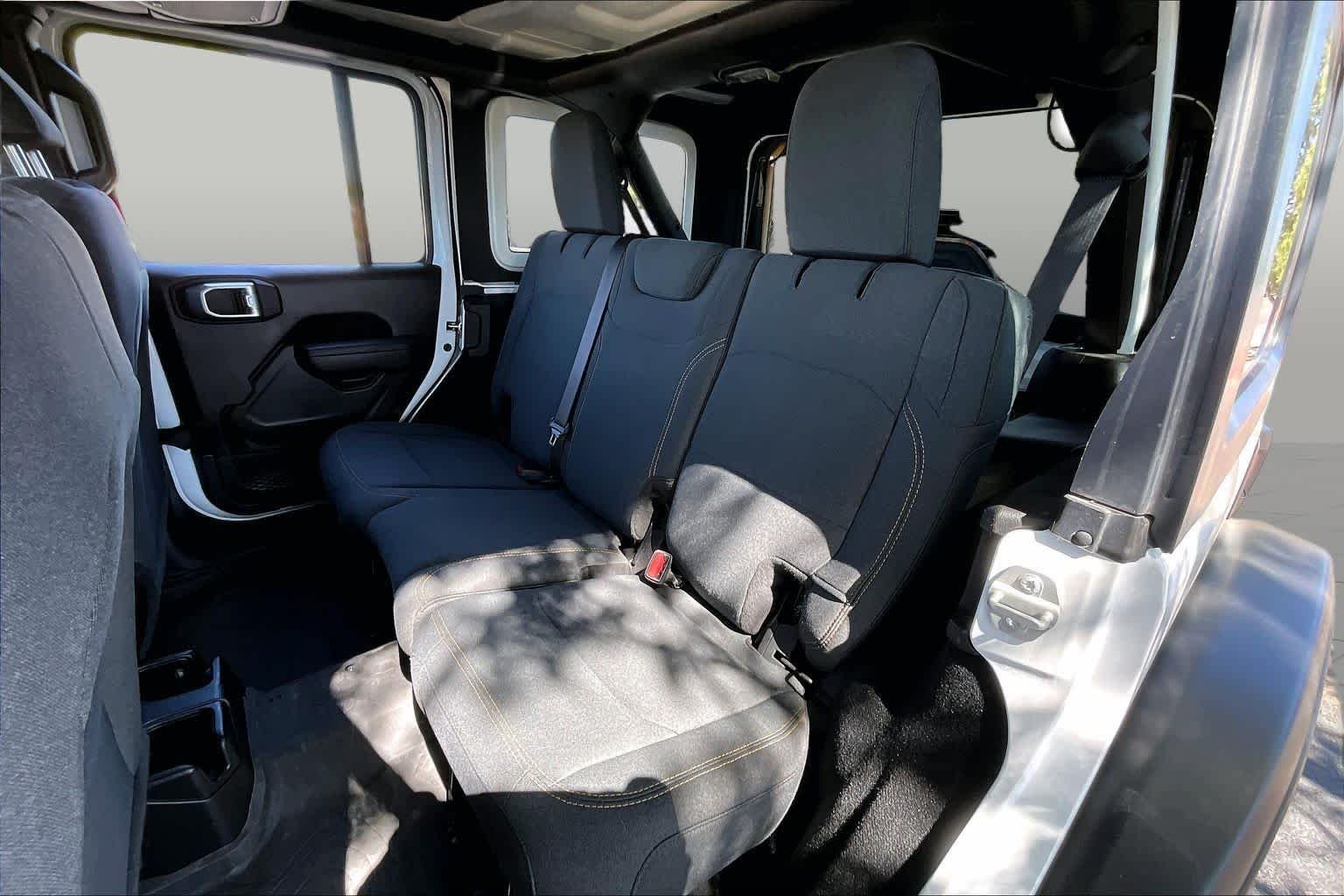 Used 2024 Bright White Clearcoat Jeep Willys image 21