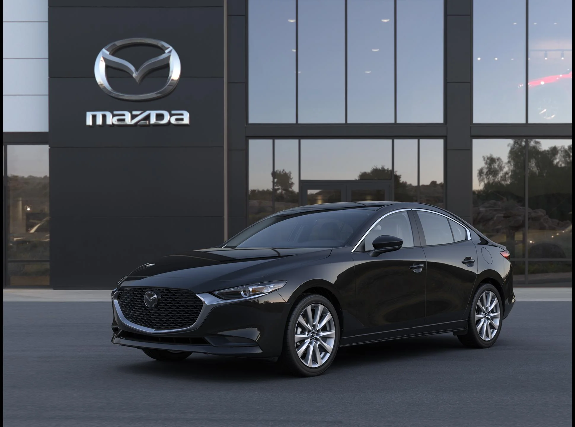 New 2026 Jet Black Mica Mazda 2.5 S Preferred image 1