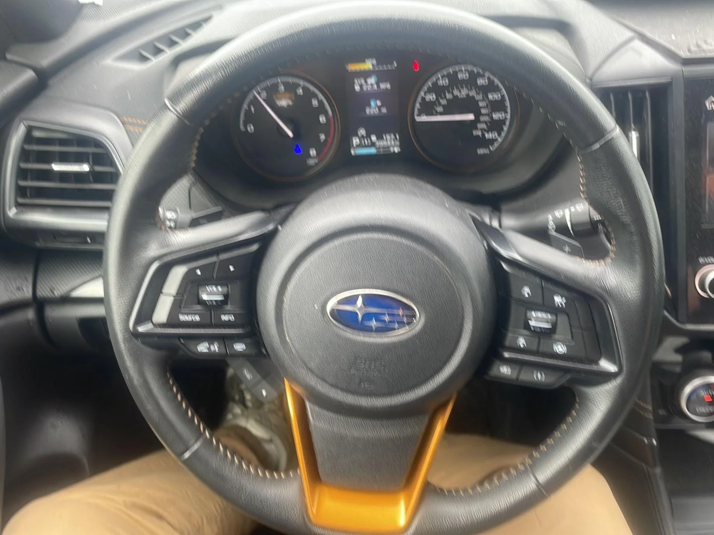 Used 2024 Geyser Blue Subaru Wilderness image 2