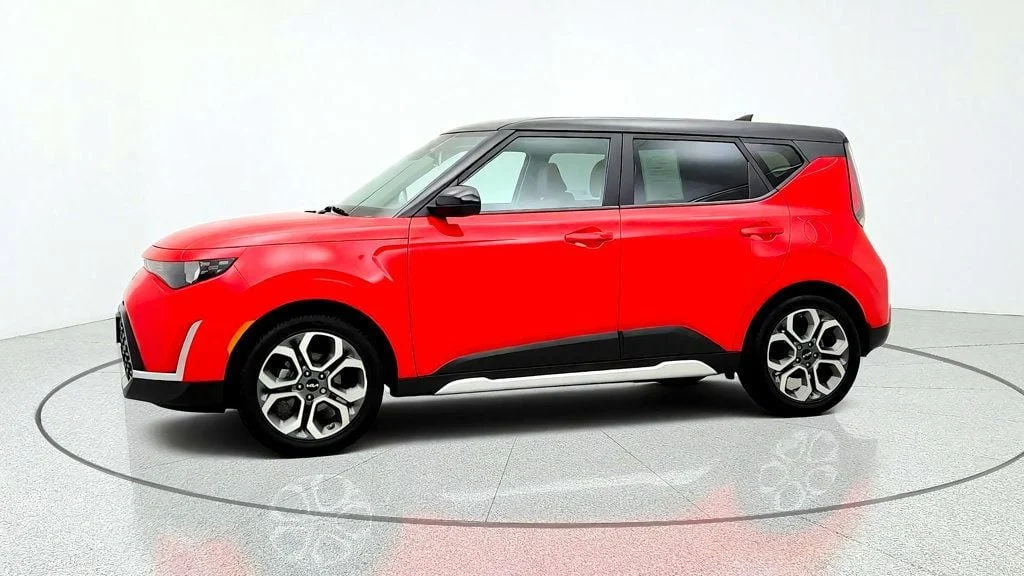 Used 2025 Inferno Red/Black Roof Kia EX FWD Soulmate Special Edition w/ harman/kardon & 18