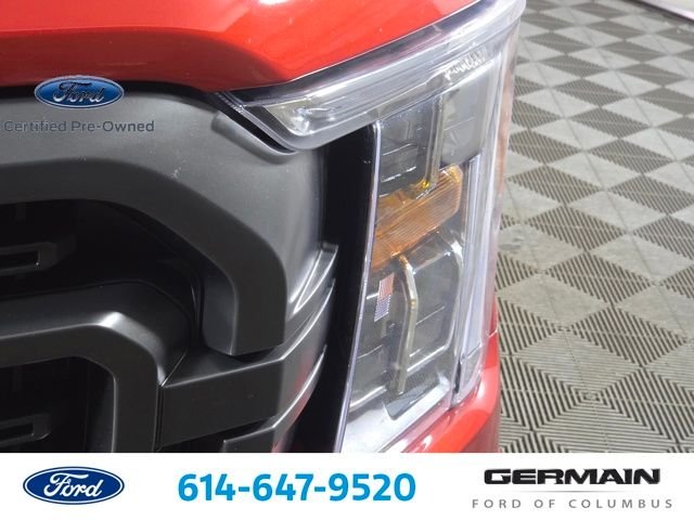 Certified Used 2023 Hot Pepper Red Metallic Tinted Clearcoat Ford XLT image 14