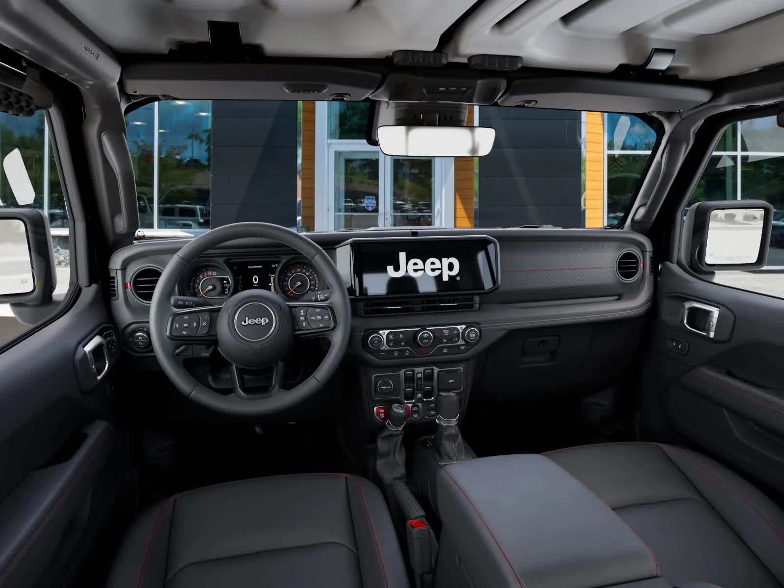 New 2026 Black Clearcoat Jeep Rubicon X image 14