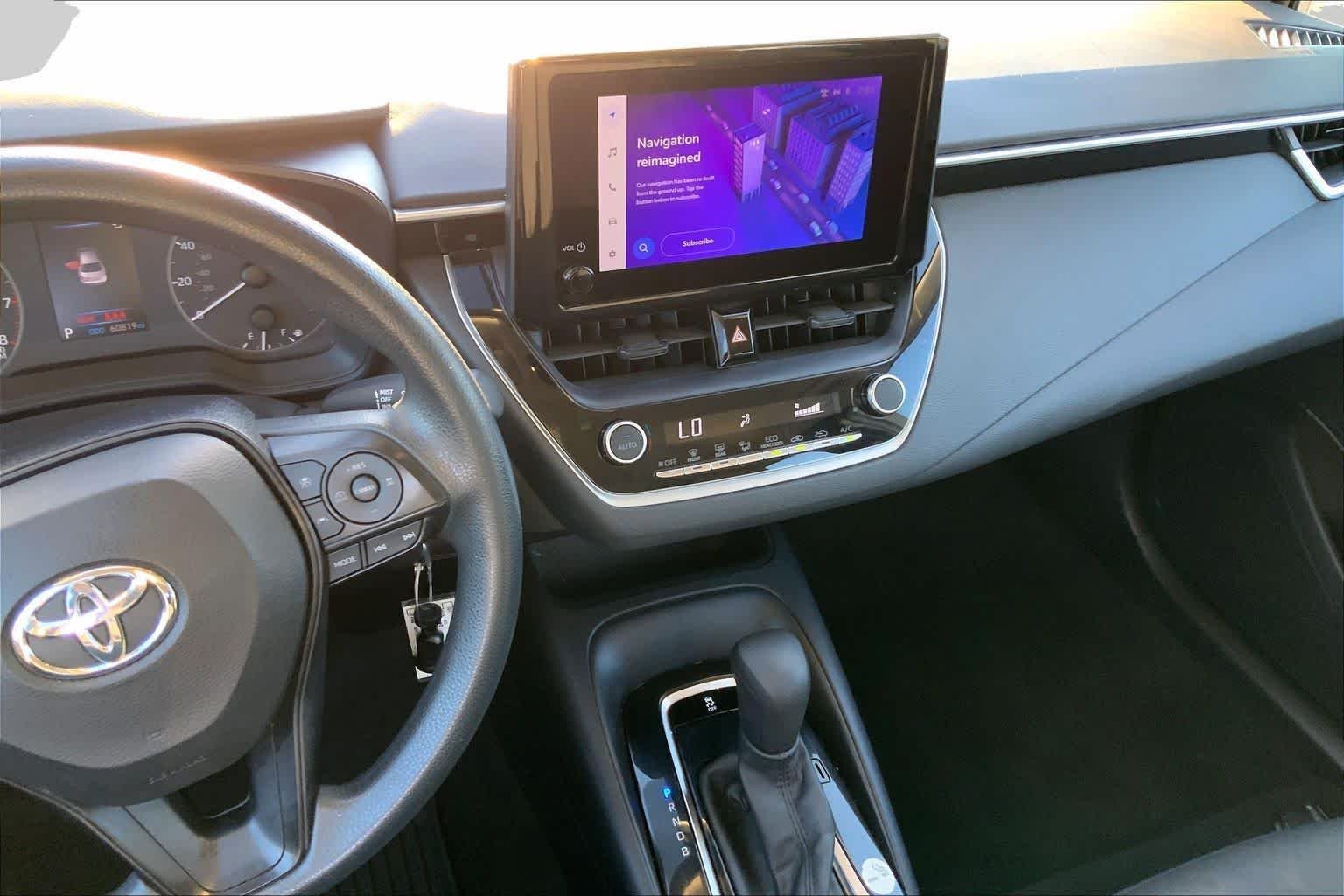 Used 2024 Classic Silver Metallic Toyota LE image 7