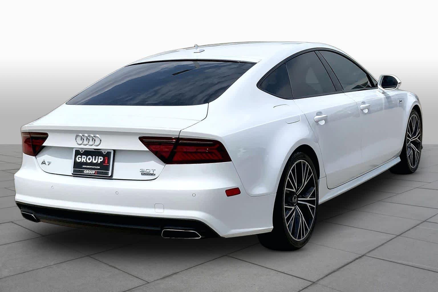 Used 2018 Glacier White Metallic Audi Premium Plus image 12