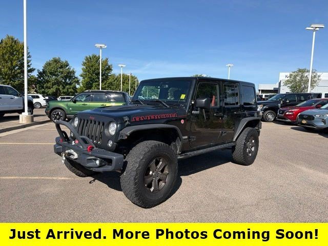 Used 2018 Black Clearcoat Jeep Rubicon Recon image 1