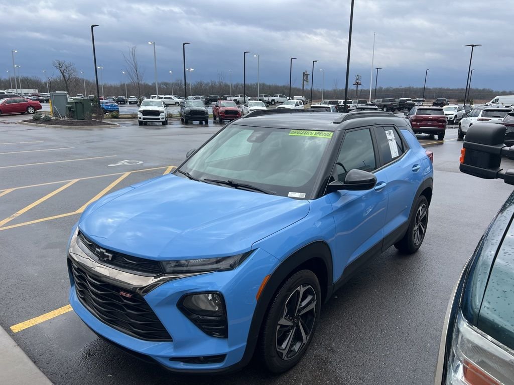 Used 2023 Chevrolet TrailBlazer RS with VIN KL79MTSL9PB081998 for sale in Kansas City