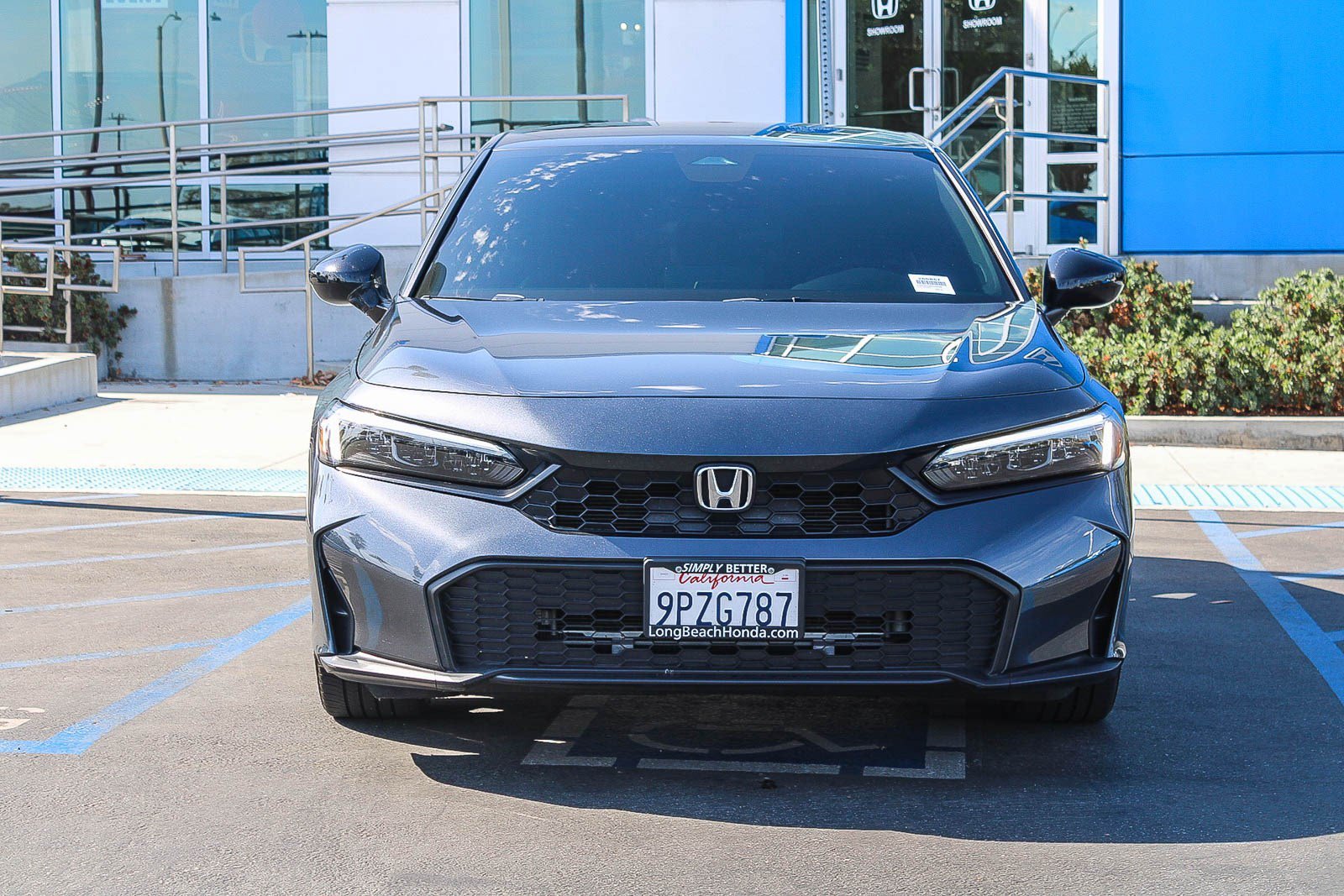 Certified Used 2025 Meteorite Gray Metallic Honda Sport image 2