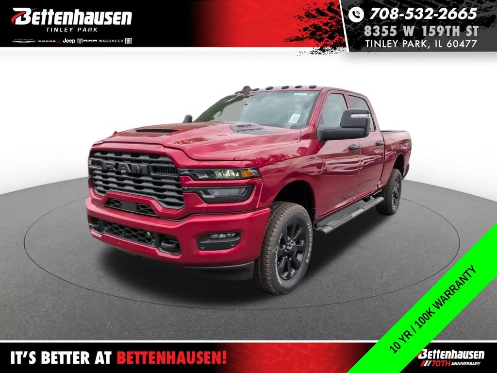 New 2026 Molten Red Pearl-Coat Exterior Paint RAM Black Express image 15