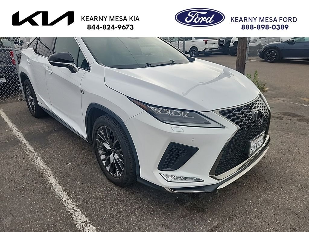 Used 2022 White Lexus 450h F Sport image 1