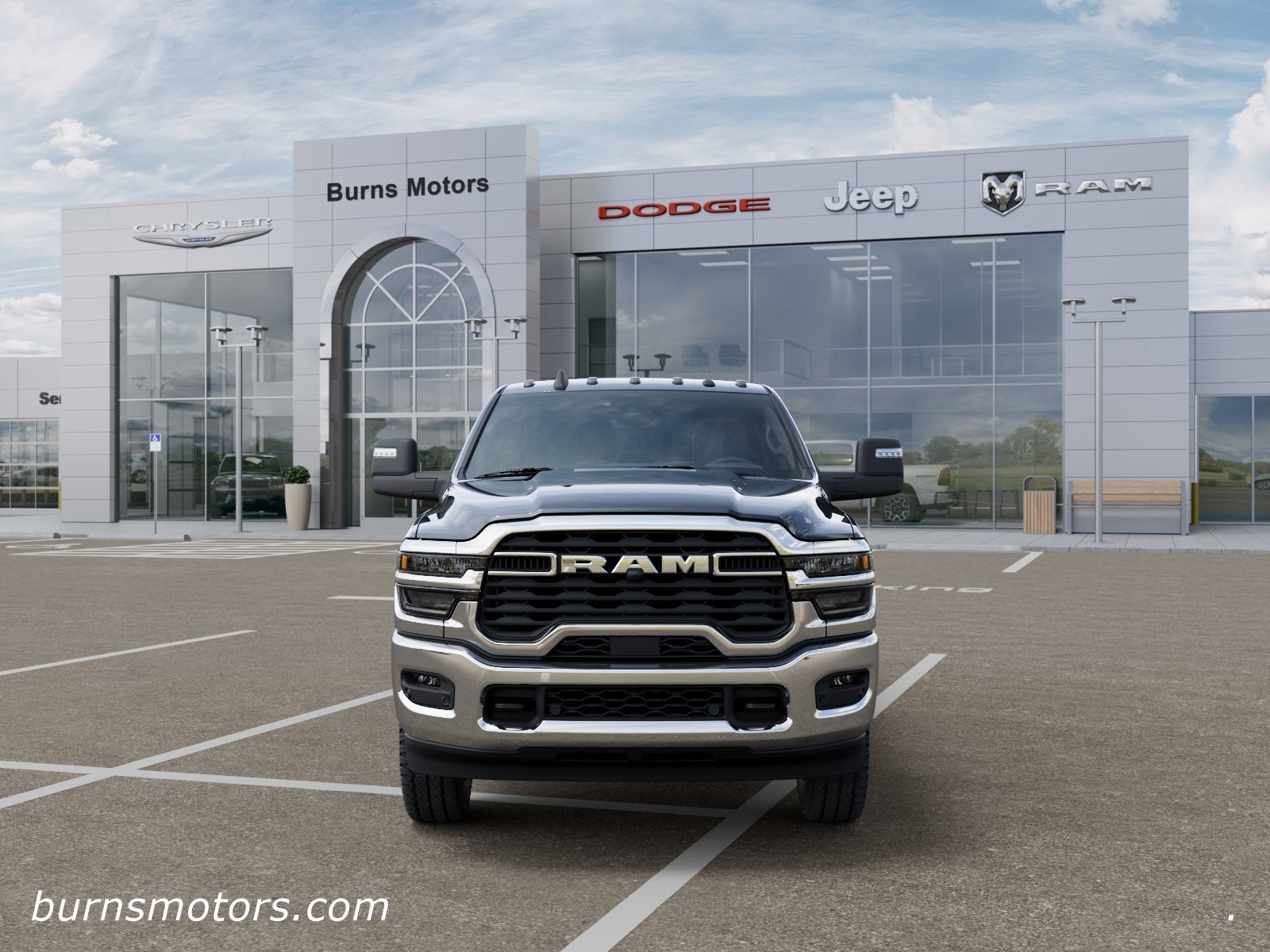 New 2026 Diamond Black Crystal Pearl-Coat Exterior Paint RAM Tradesman image 6