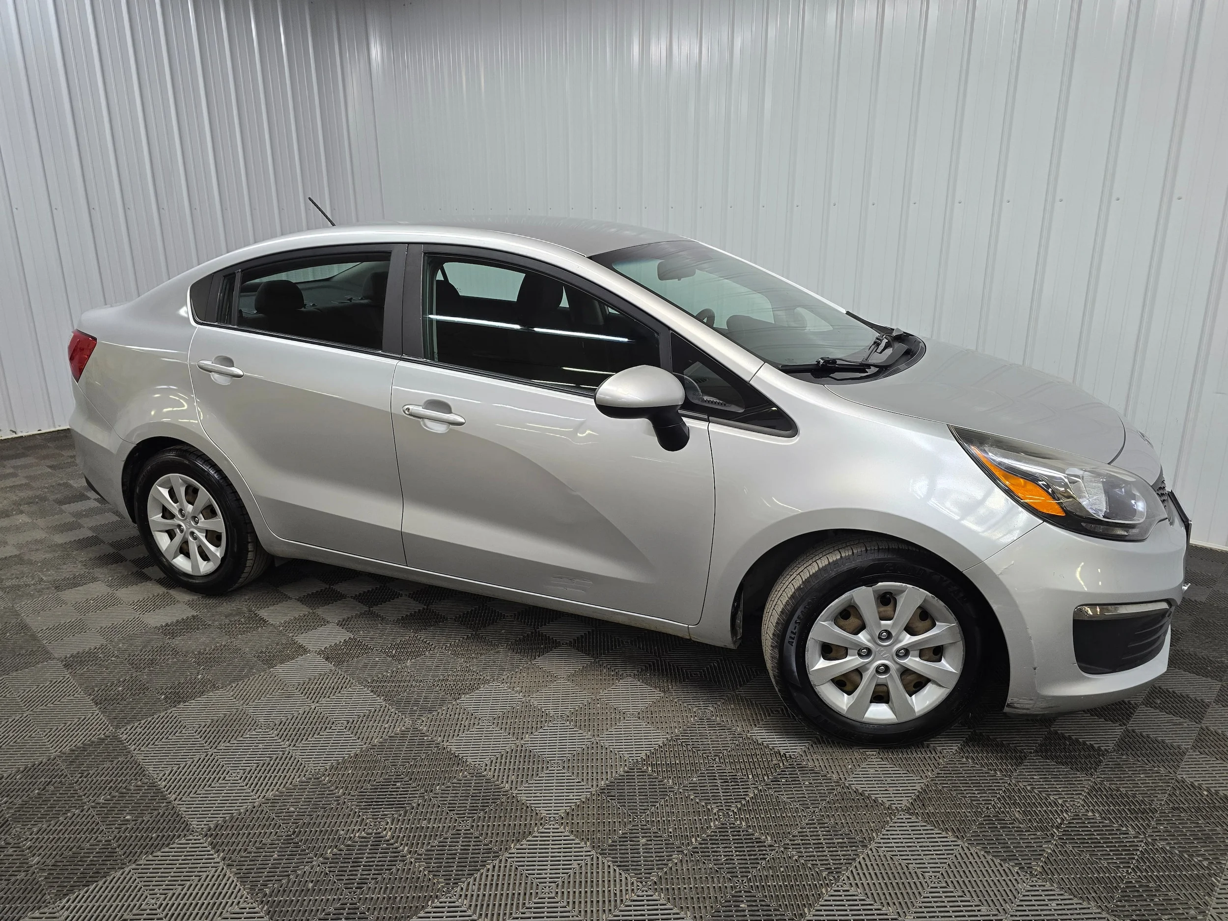 Used 2016 Bright Silver Kia LX FWD image 7