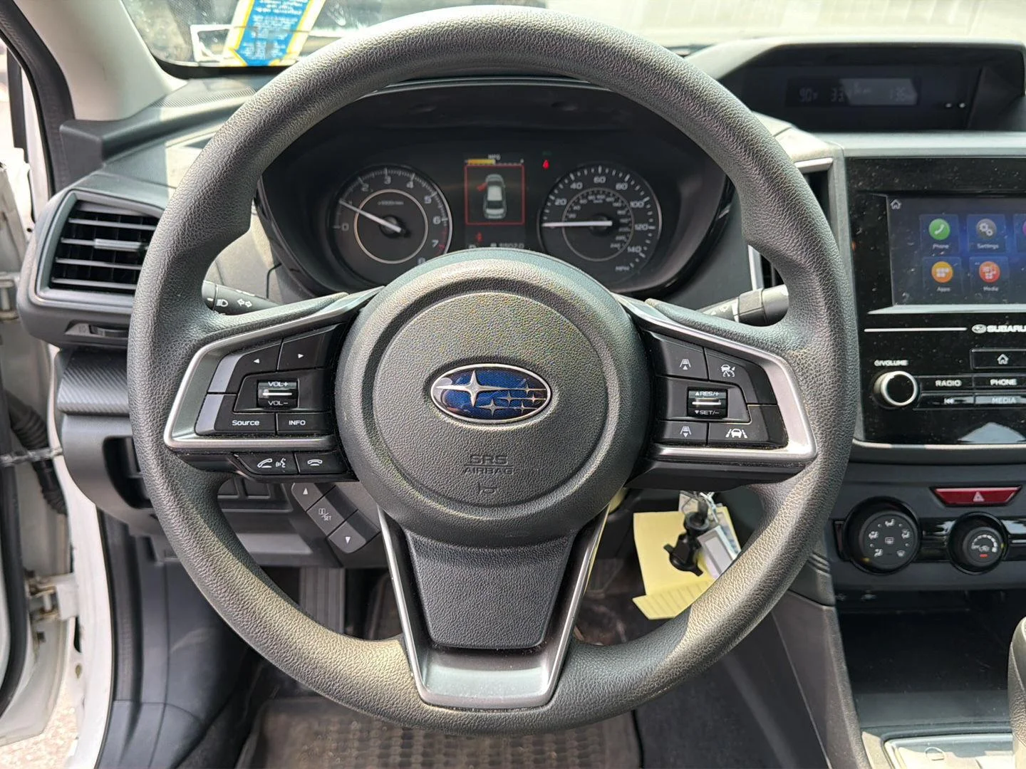 Used 2021 Crystal White Pearl Subaru Base image 6