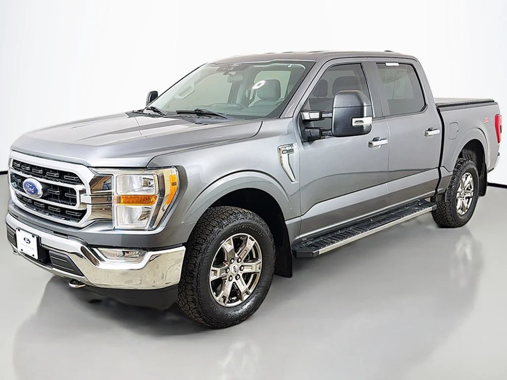 Used 2021 Carbonized Gray Metallic Ford XLT image 7