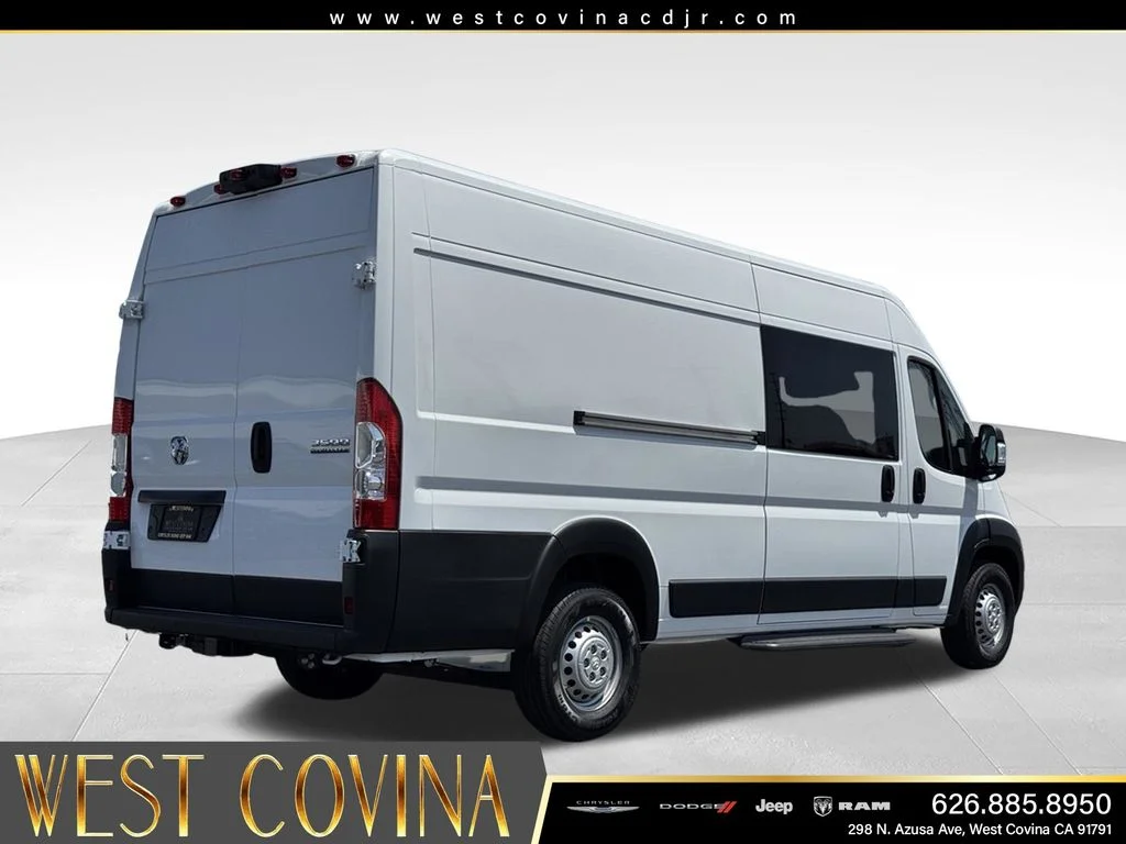 New 2026 Bright White Clear-Coat Exterior Paint RAM High Roof image 11
