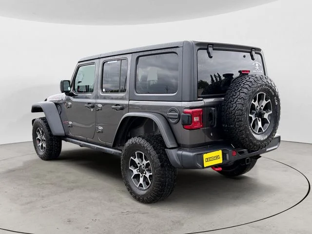 Used 2019 Gray Jeep Unlimited Rubicon image 3