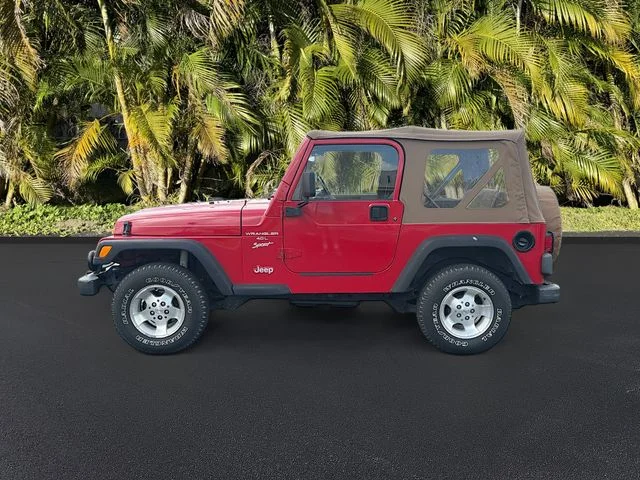 Used 2001 Red Jeep Sport image 8