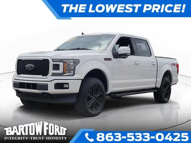 Used 2020 White Ford Lariat image 1