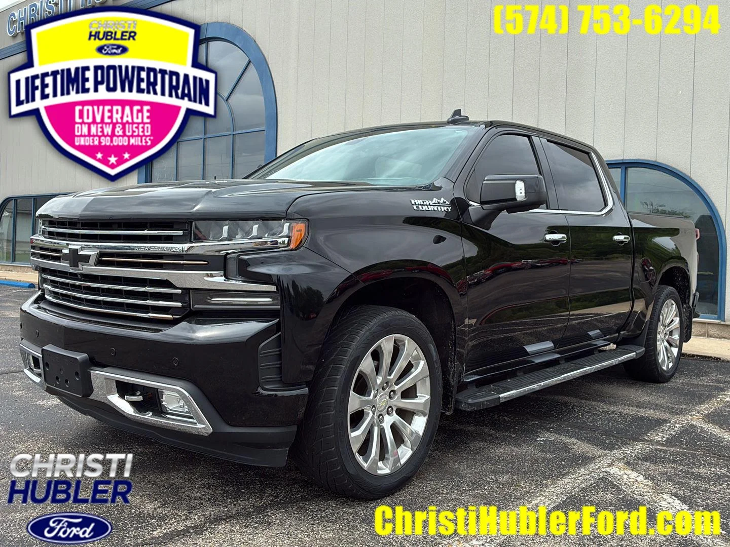 Used 2019 Black Chevrolet High Country image 1