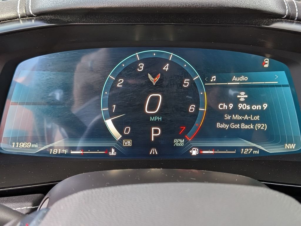 Used 2023 Orange Chevrolet Stingray image 32