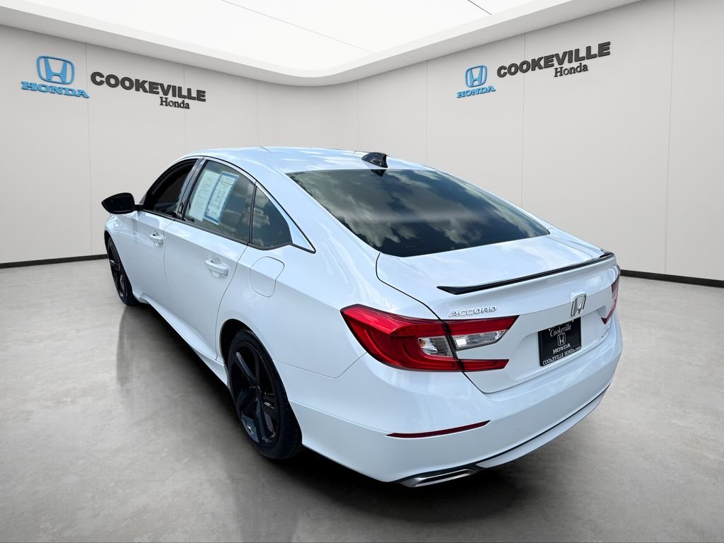 Used 2022 Platinum White Pearl Honda Sport 2.0T image 8
