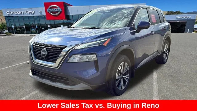 Certified Used 2023 Blue Nissan SV image 7