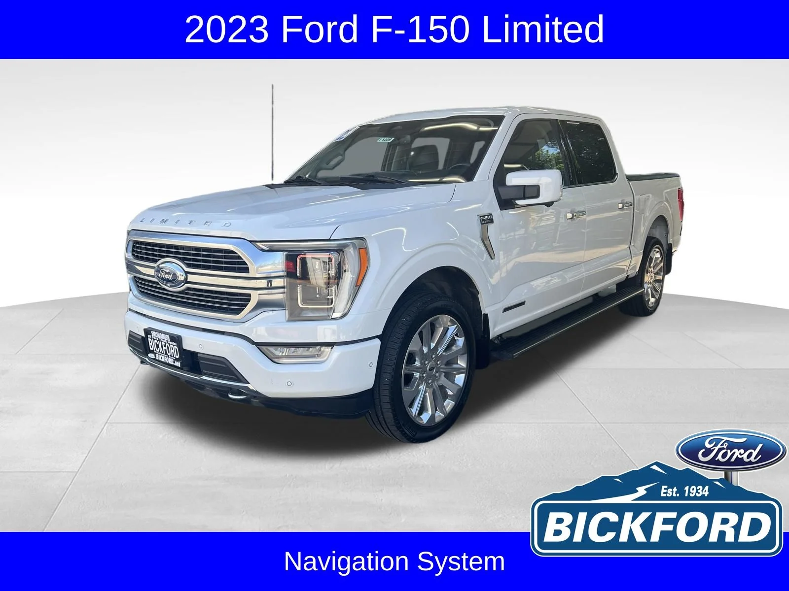 Used 2023 White Ford Limited image 1