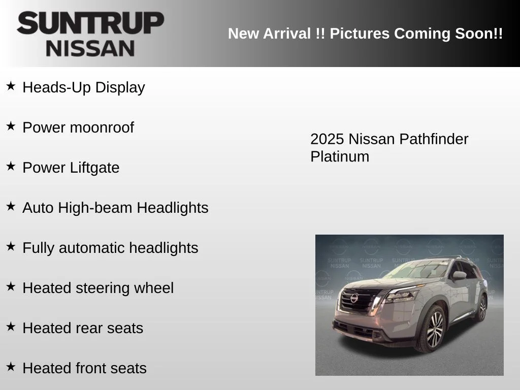 Used 2025 Gray Nissan Platinum image 12