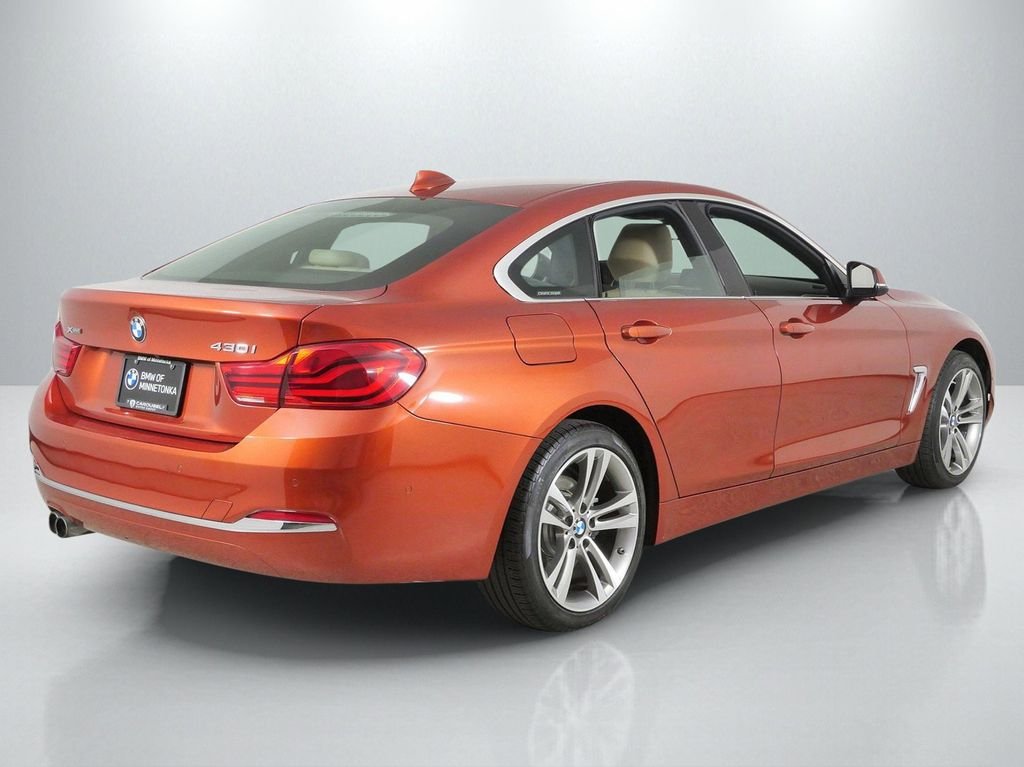 Used 2018 Sunset Orange Metallic BMW 430i Gran Coupe image 10