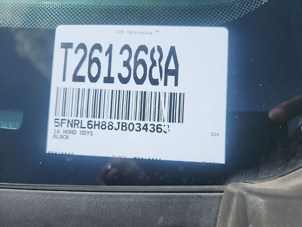Used 2018 Black Honda Touring image 4