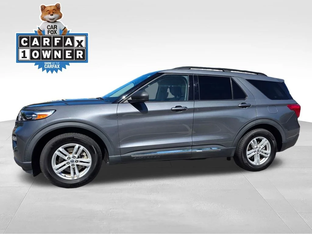 Used 2021 Gray Ford XLT image 3