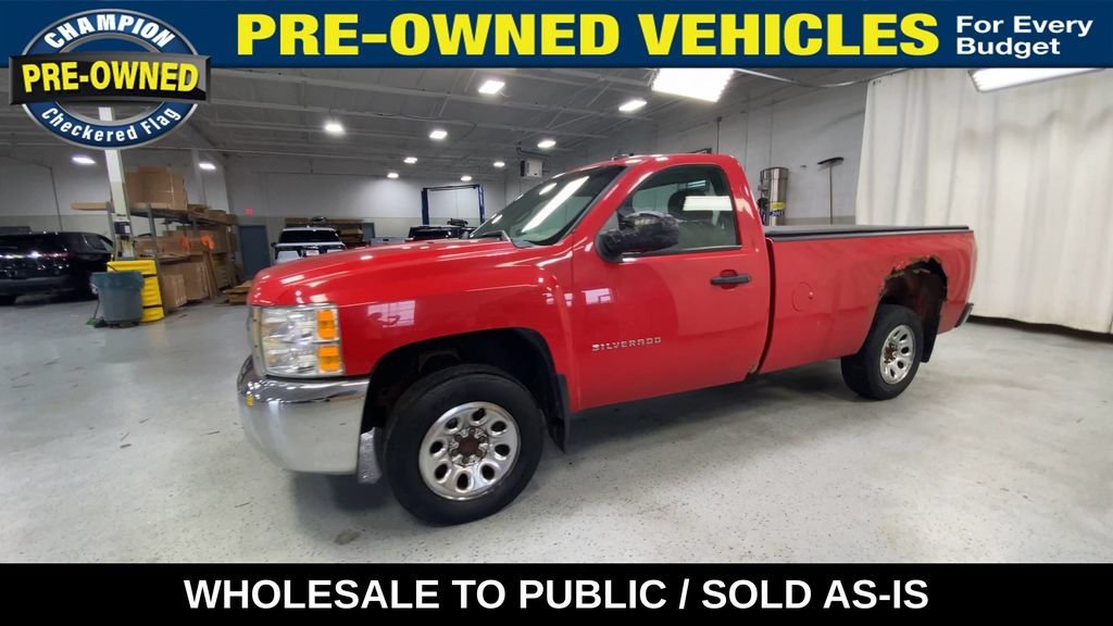 Used 2012 VICTORY RED Chevrolet Work Truck image 8