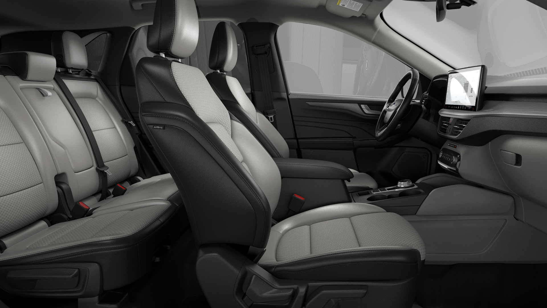 New 2026 Star White Metallic Tri-coat Ford Plug-in Hybrid image 6