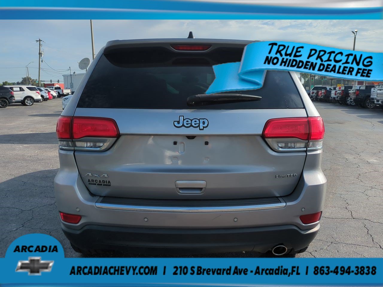 Used 2019 Billet Silver Metallic Clearcoat Jeep Limited image 5