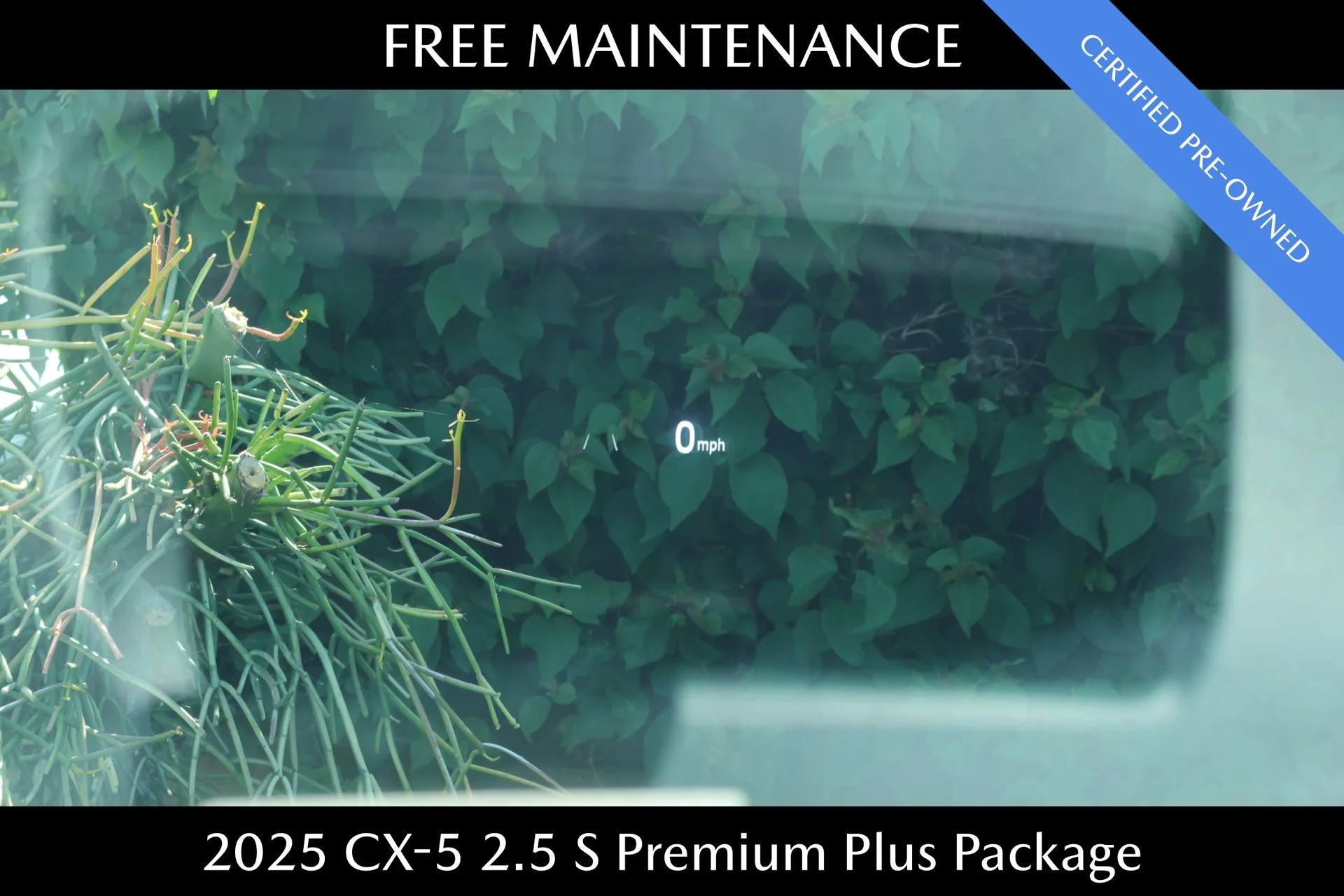 Certified Used 2025 Black Mazda 2.5 S Premium Plus Package image 13