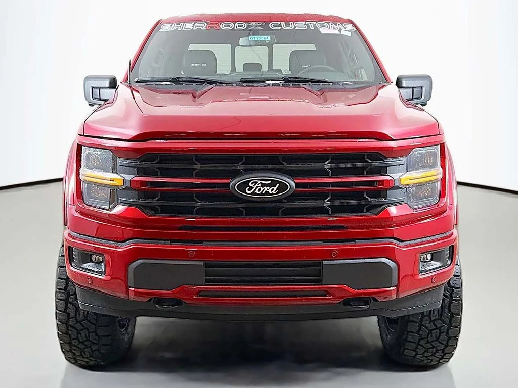 New 2025 Rapid Red Metallic Tinted Clearcoat Ford XLT image 13